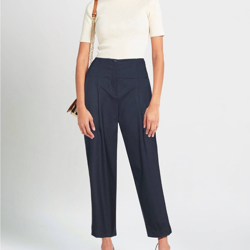Elegant Navy Women's Trousers